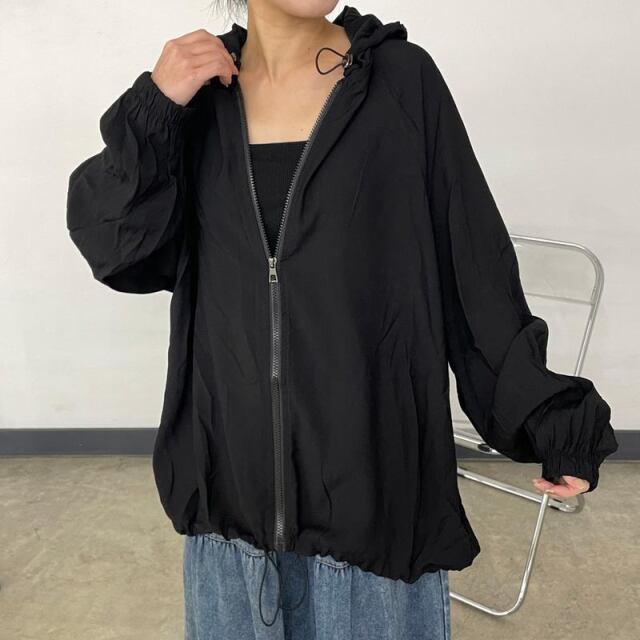 シアーZIPパーカー
