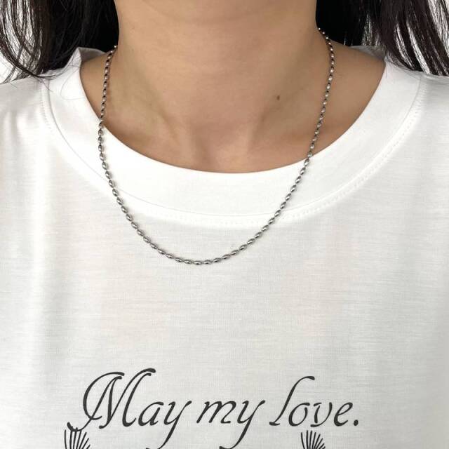 袖切替ロゴTシャツ