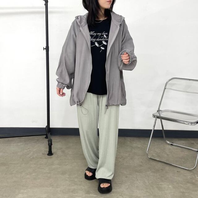 袖切替ロゴTシャツ