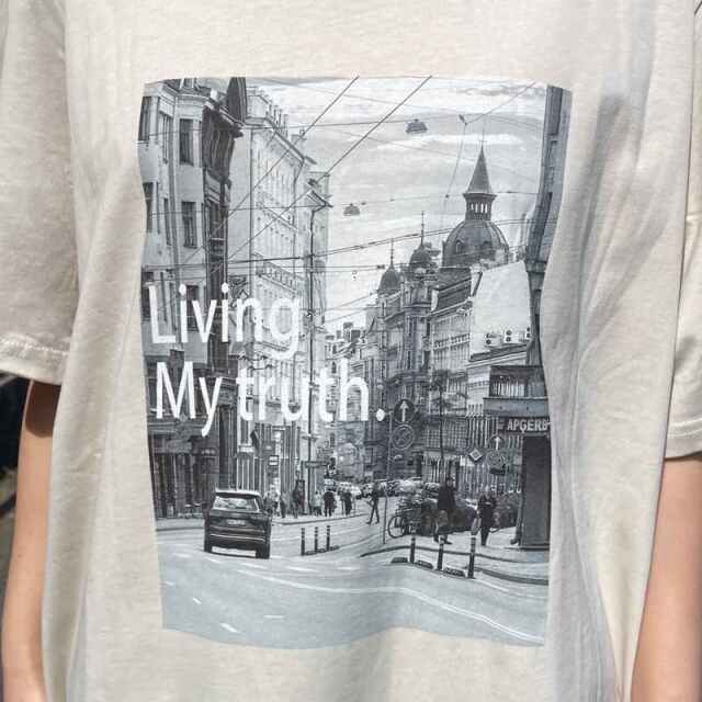 シティー転写Tシャツ