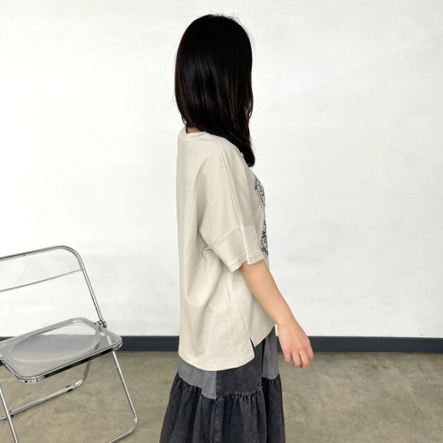 ペイズリーTシャツ