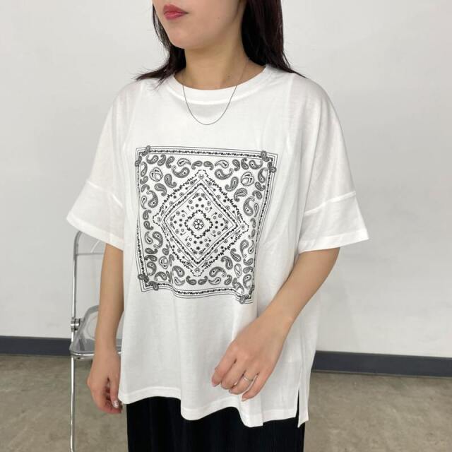 ペイズリーTシャツ