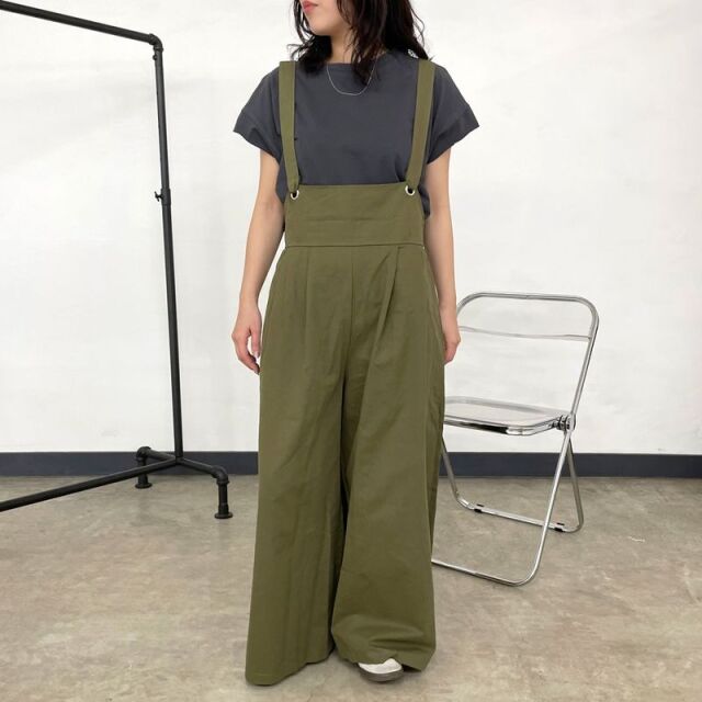 ツイルサロペット
