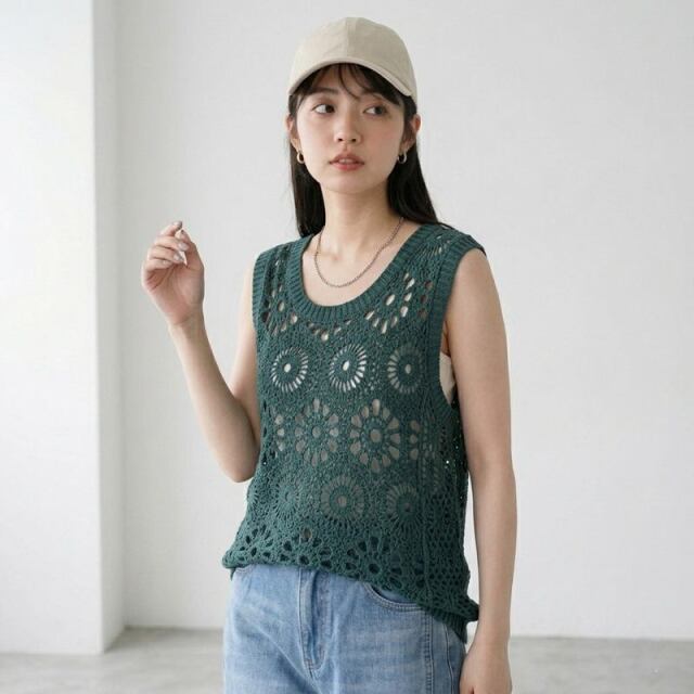 2WAYクロシェベスト