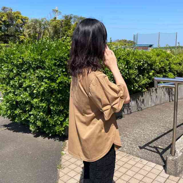 袖ネジリプルオーバー