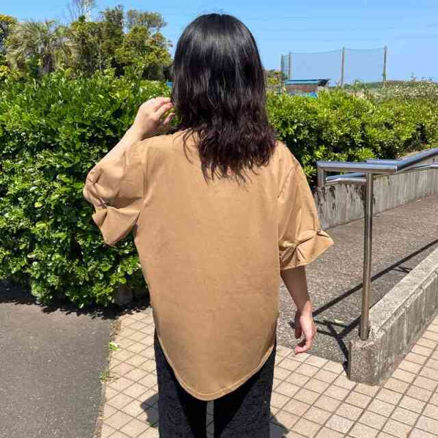 袖ネジリプルオーバー