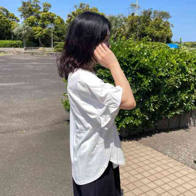 袖ネジリプルオーバー