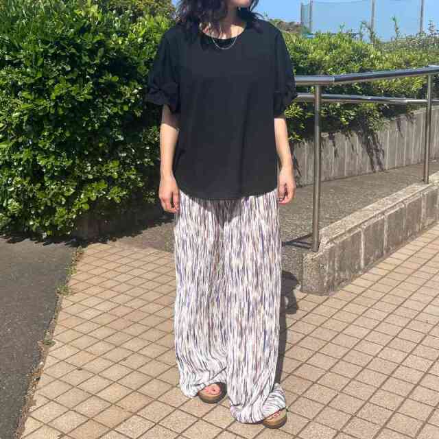 袖ネジリプルオーバー