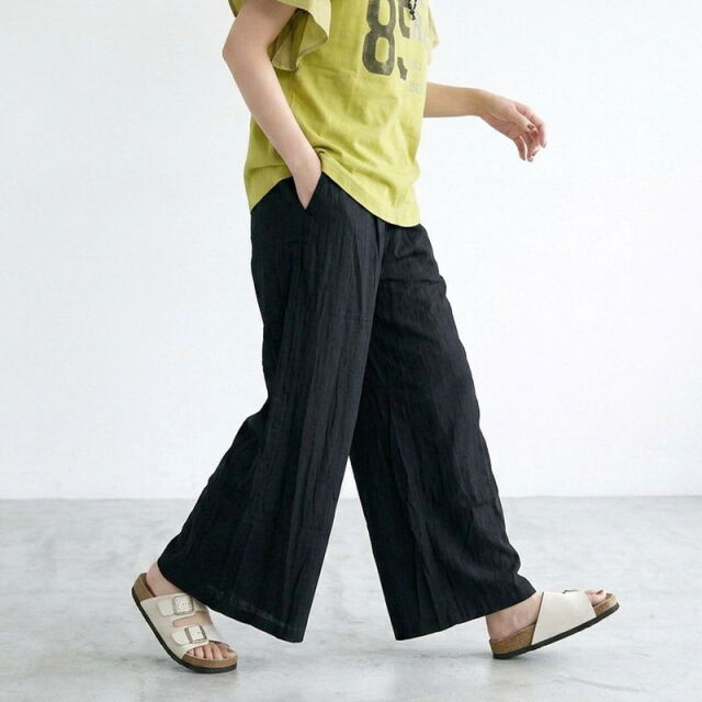 ワイドパンツ