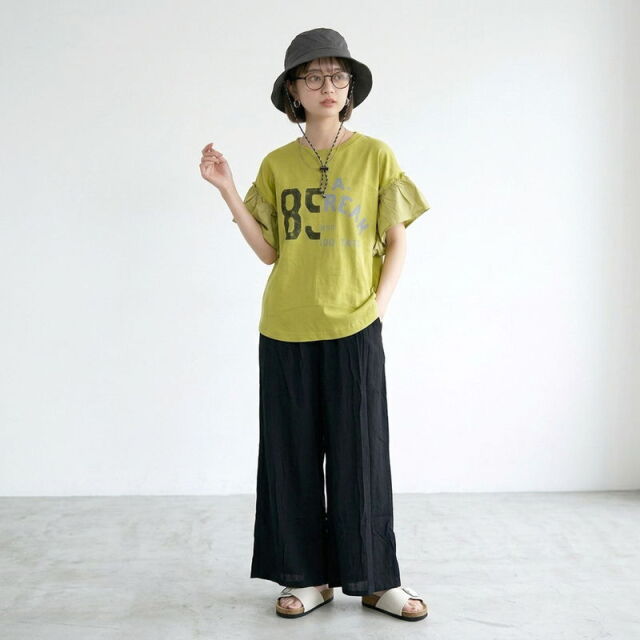 ワイドパンツ