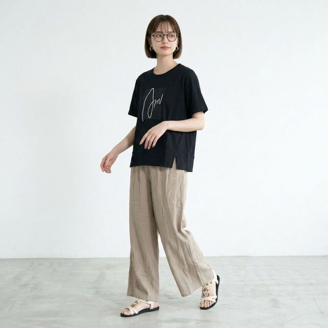ワイドパンツ