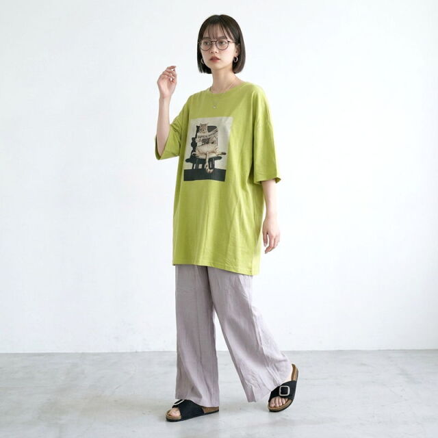 ワイドパンツ