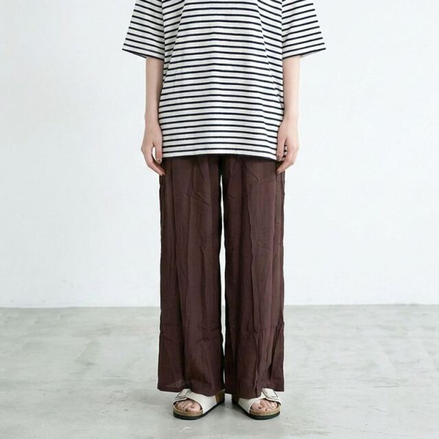 ワイドパンツ