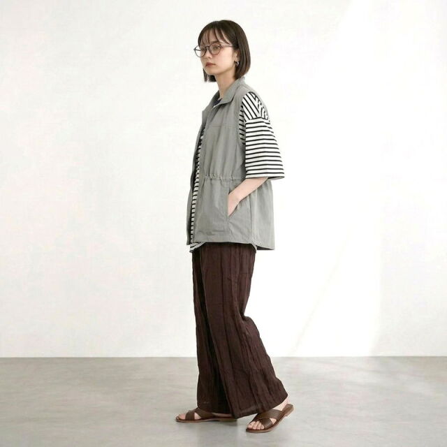 ワイドパンツ