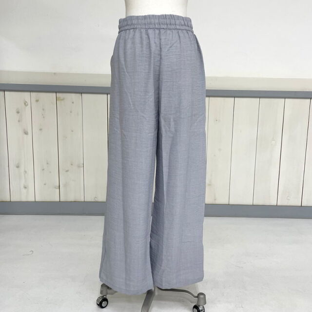 ポリガーゼセンターシームワイドパンツ