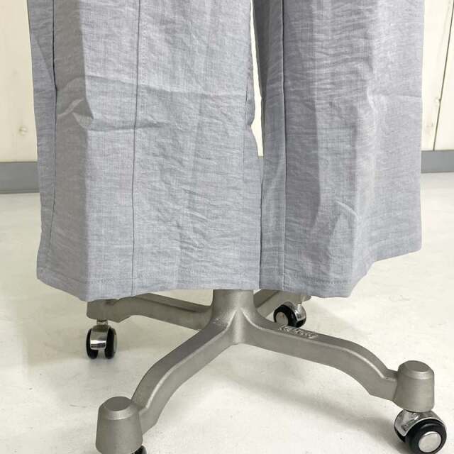 ポリガーゼセンターシームワイドパンツ