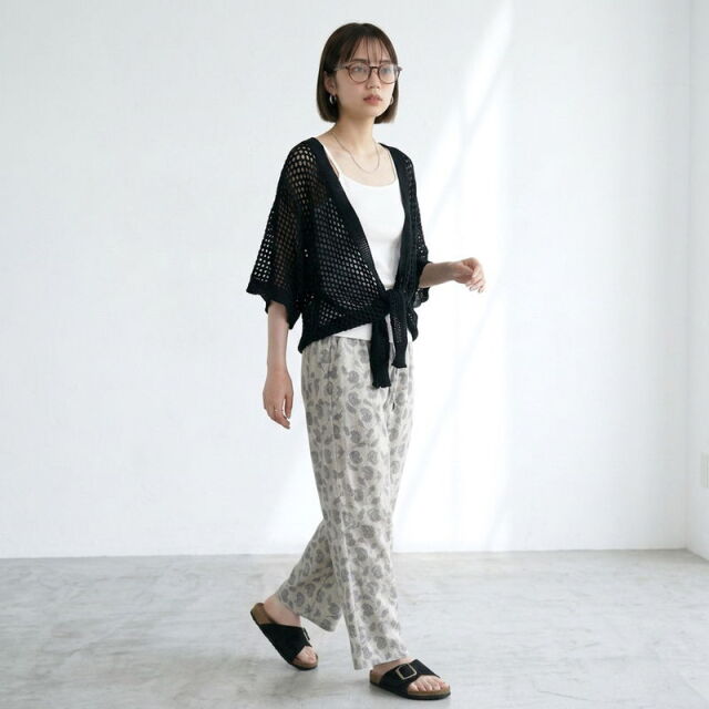 メッシュ2WAYカーディガン