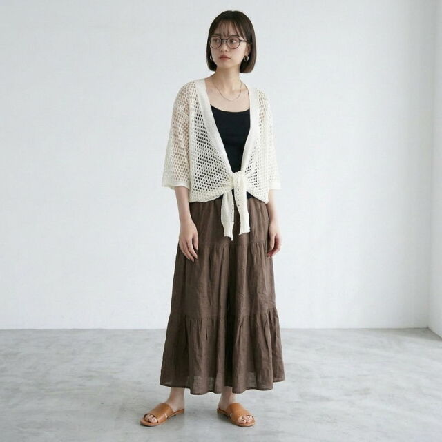 メッシュ2WAYカーディガン