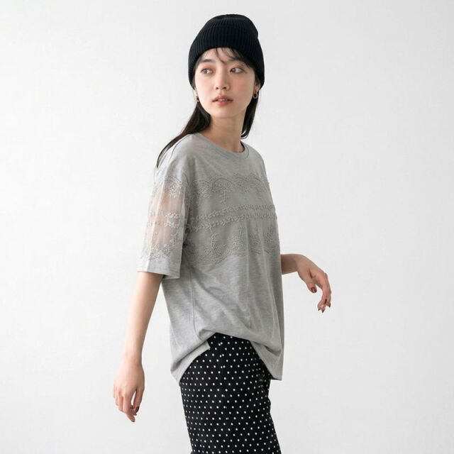 レース叩きBIGTシャツ