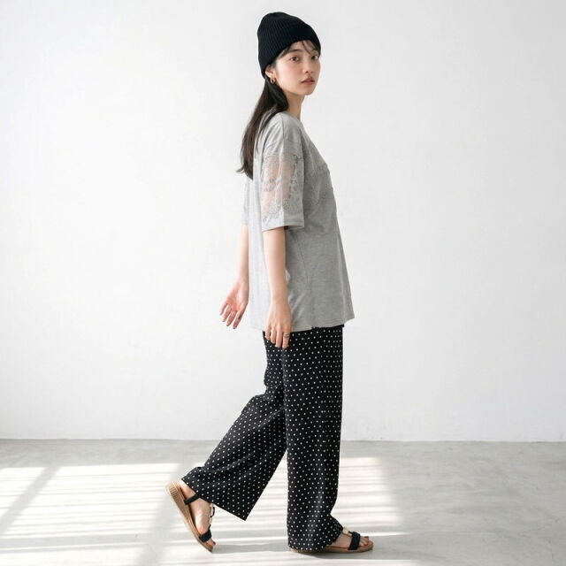 レース叩きBIGTシャツ