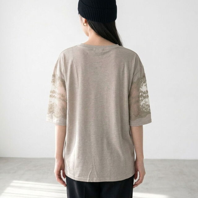 レース叩きBIGTシャツ