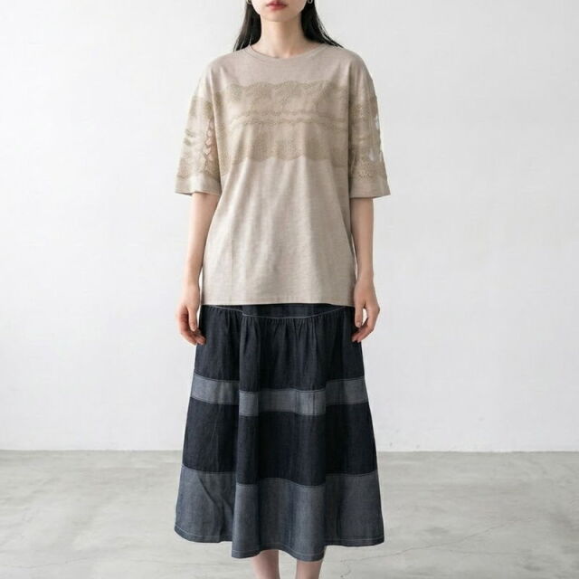 レース叩きBIGTシャツ