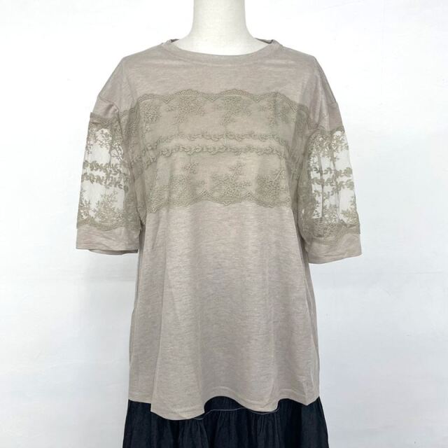 レース叩きBIGTシャツ