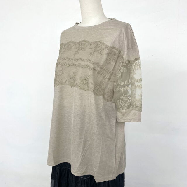 レース叩きBIGTシャツ