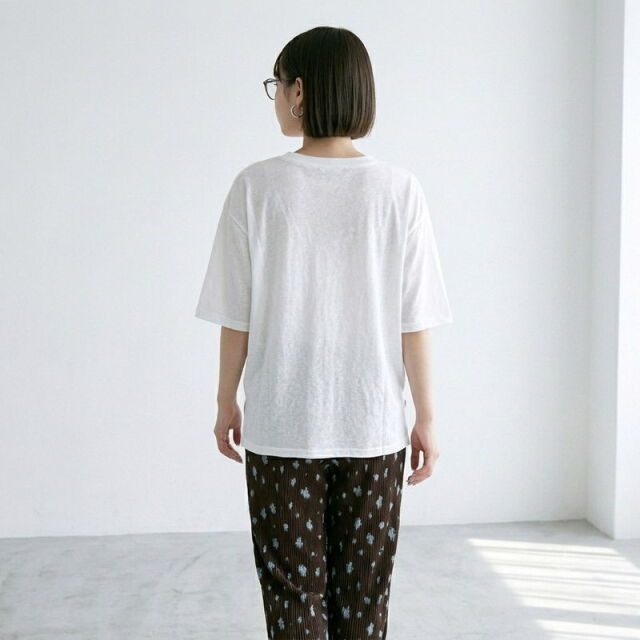 肩巻きデザインTシャツ