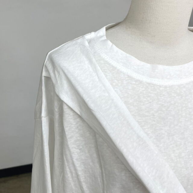 肩巻きデザインTシャツ