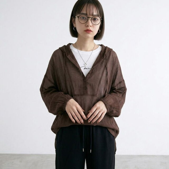 切替イージーデニムパンツ
