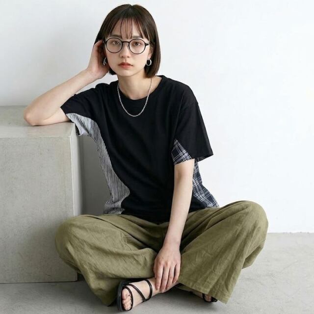 サイド切替プルオーバー