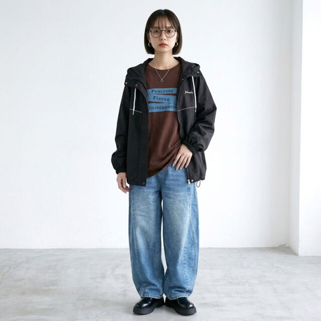 ステッチマウンテンパーカー