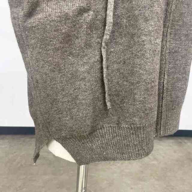 ニットフードZIPベスト