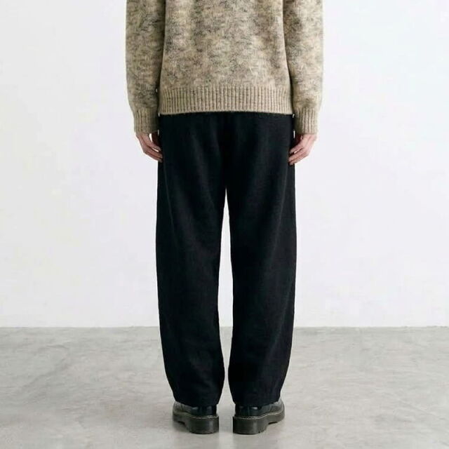 コーデュロイ切替イージーパンツ