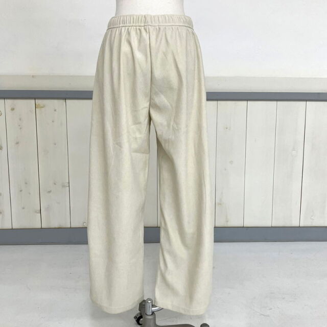 コーデュロイ切替イージーパンツ