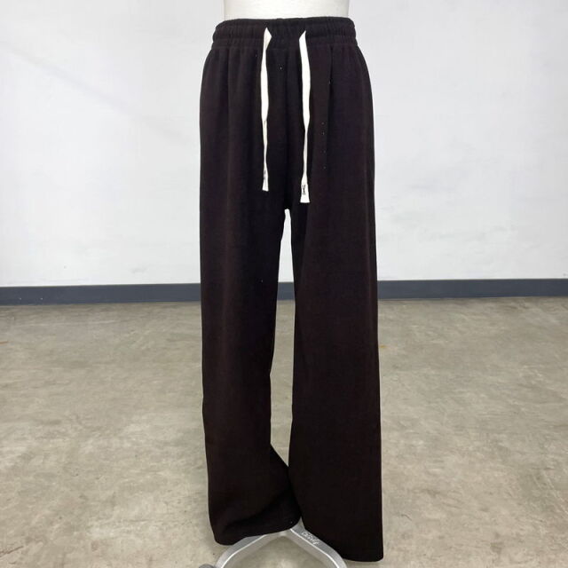 暖バルキーワイドパンツ