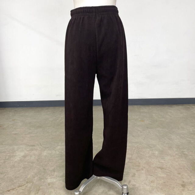 暖バルキーワイドパンツ