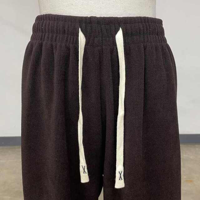 暖バルキーワイドパンツ