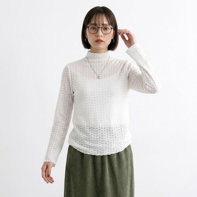 起毛レースメローロンT