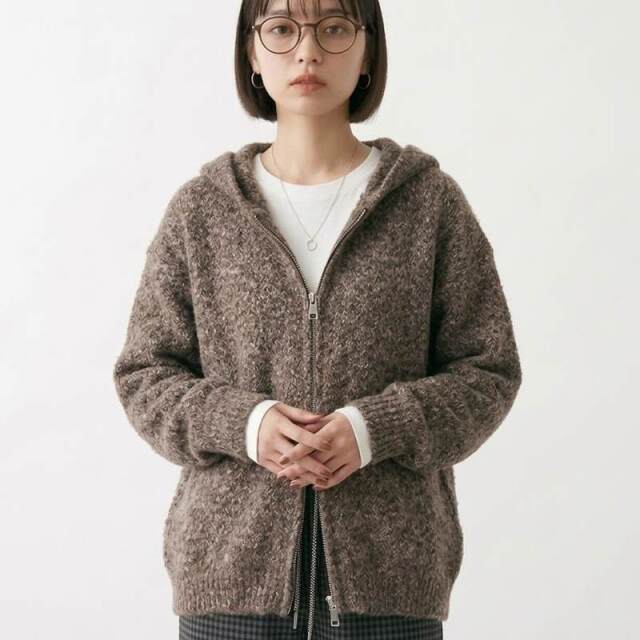 ミックスWZIPパーカー