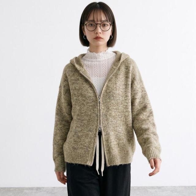 ミックスWZIPパーカー