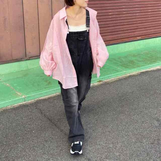 デニムカーゴサロペット