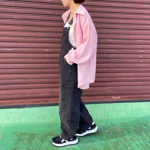 デニムカーゴサロペット