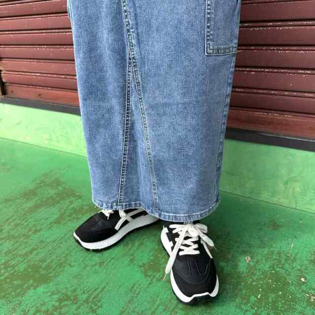 デニムカーゴスカート