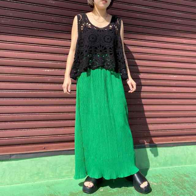 プリーツIラインスカート