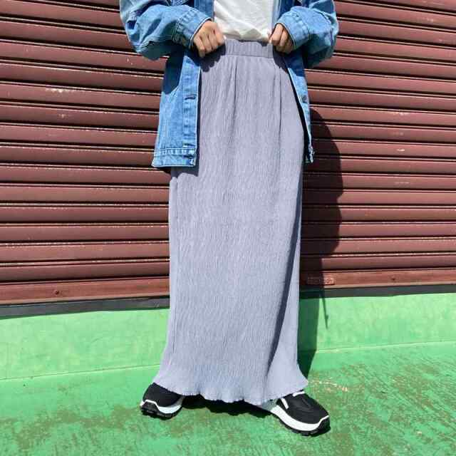 プリーツIラインスカート