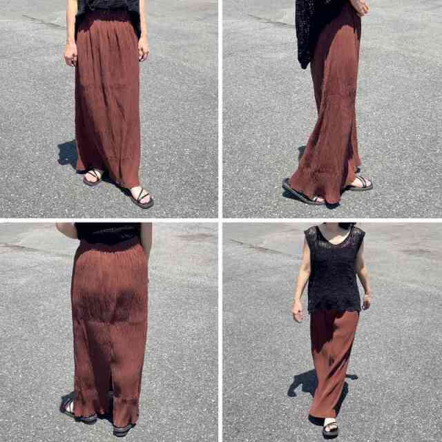 プリーツIラインスカート