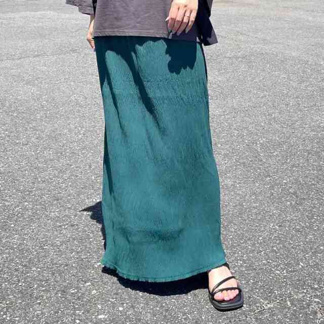 プリーツIラインスカート