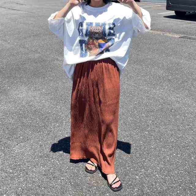 プリーツIラインスカート